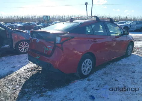 2019 Toyota Prius Le from USA, damaged, VIN JTDKARFU0K3101870